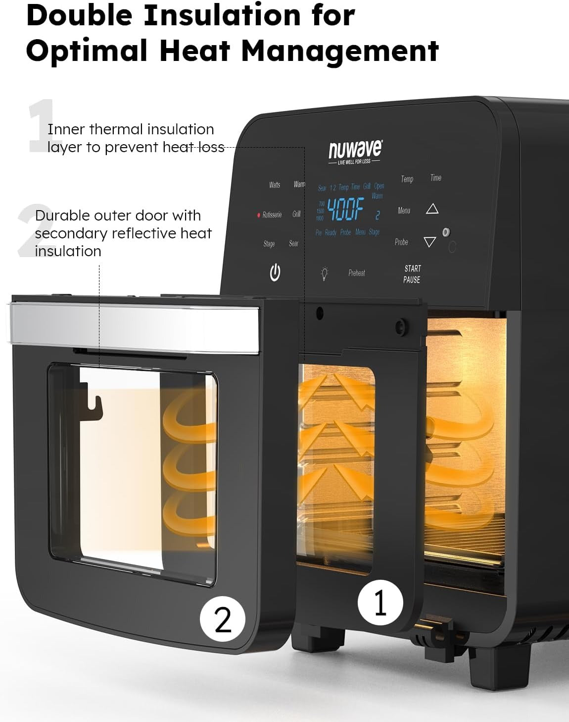 Nuwave Brio 15.5 QT Digital Air Fryer
