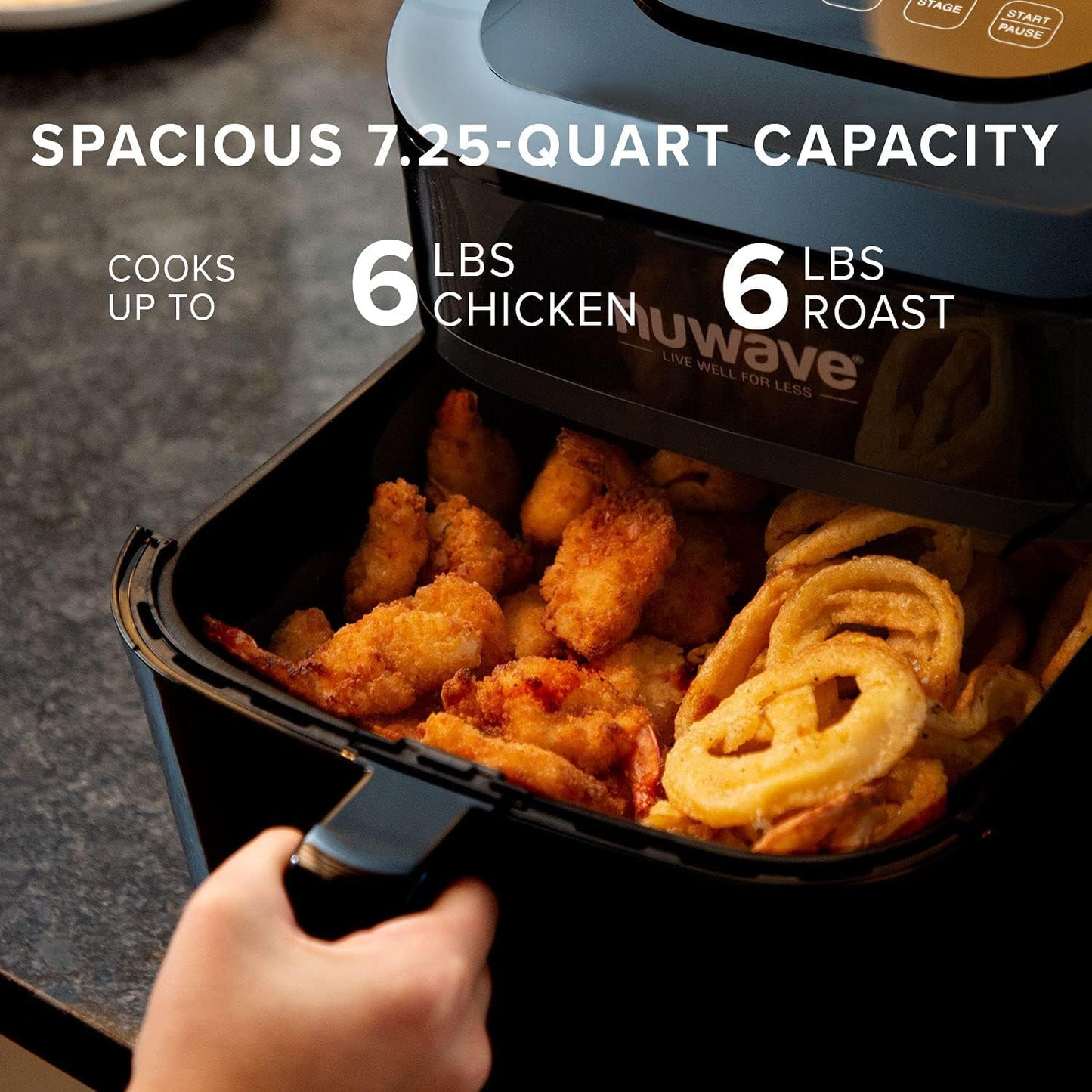 Nuwave Brio 7.25 QT Digital Air Fryer