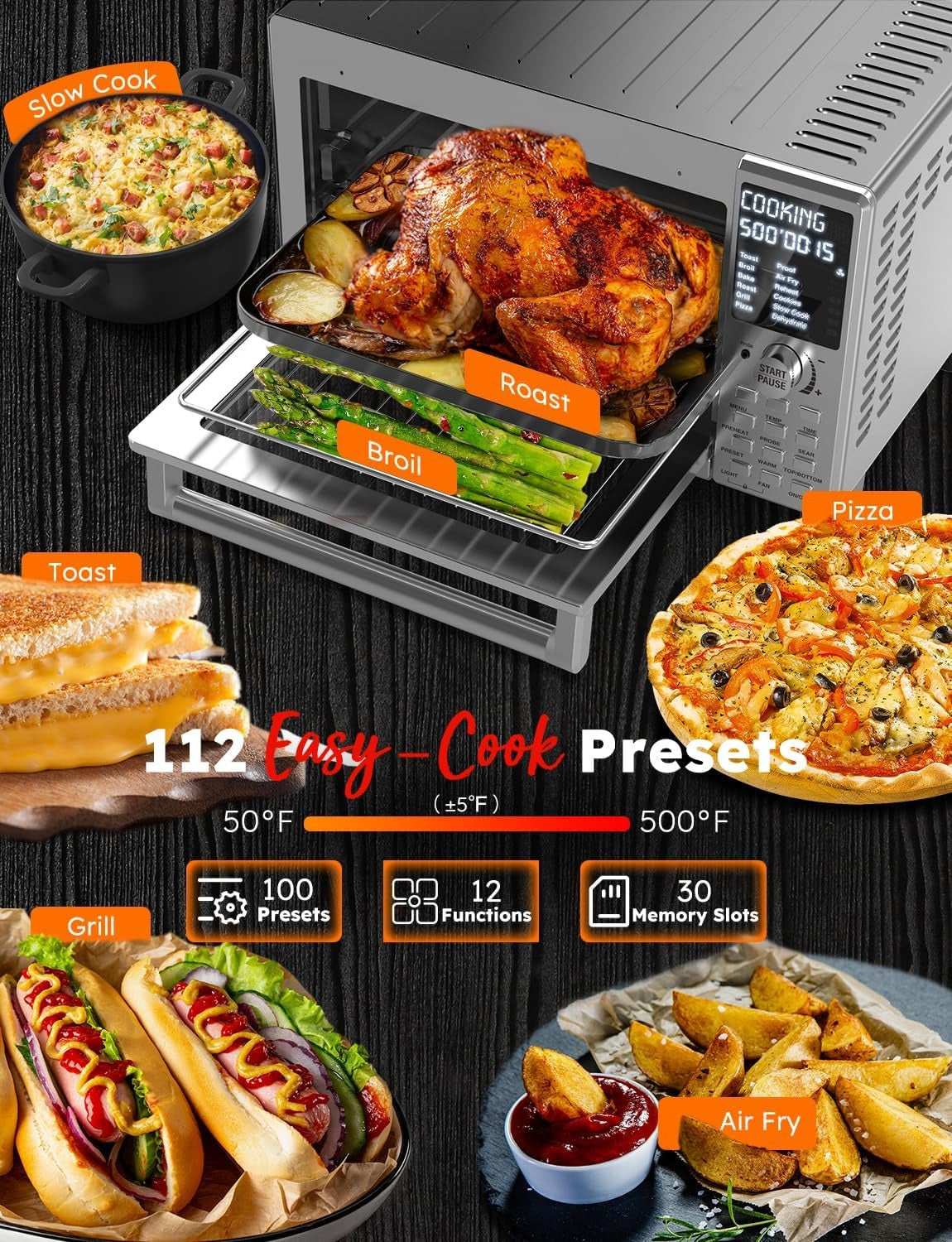 Nuwave Bravo XL Pro Smart Oven, Air Fryer & Grill