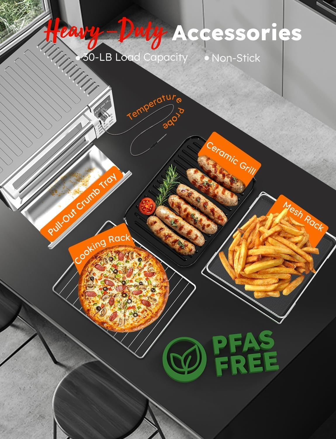 Nuwave Bravo XL Pro Smart Oven, Air Fryer & Grill