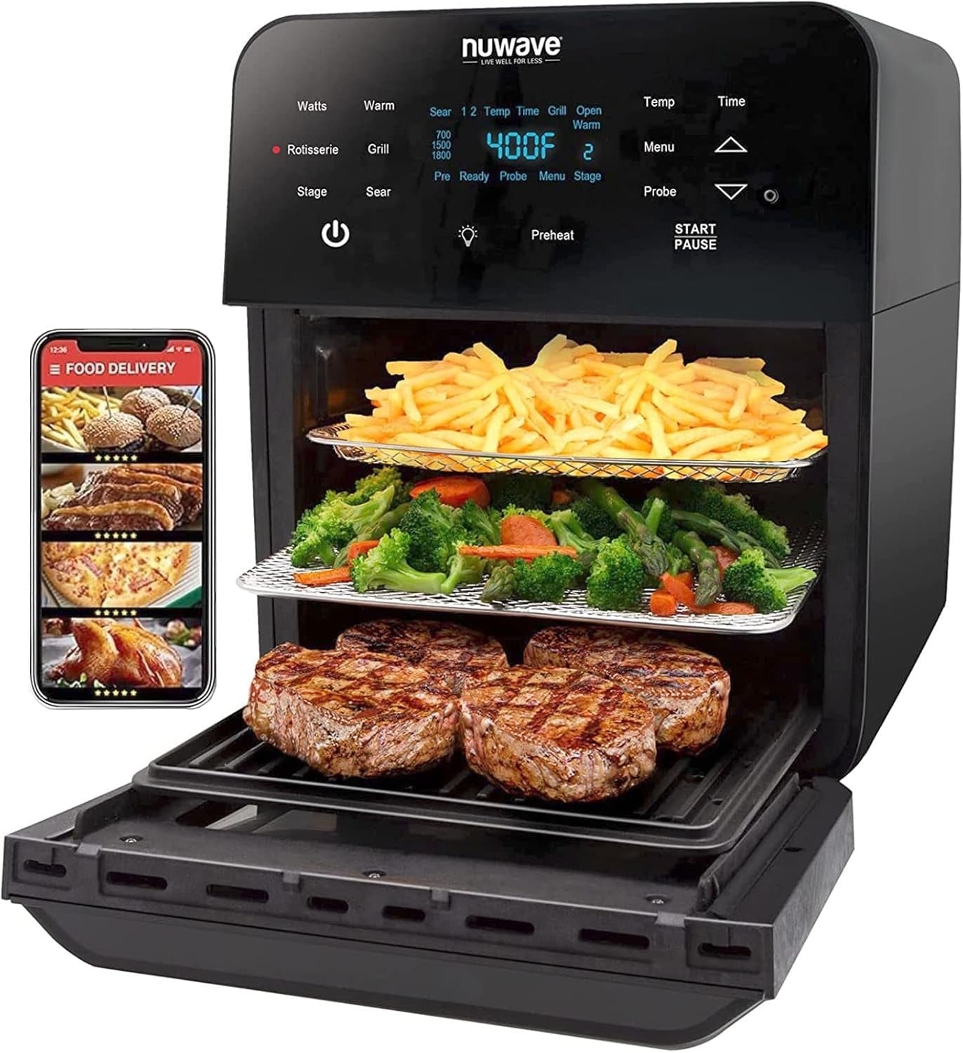 Nuwave Brio 15.5 QT Digital Air Fryer