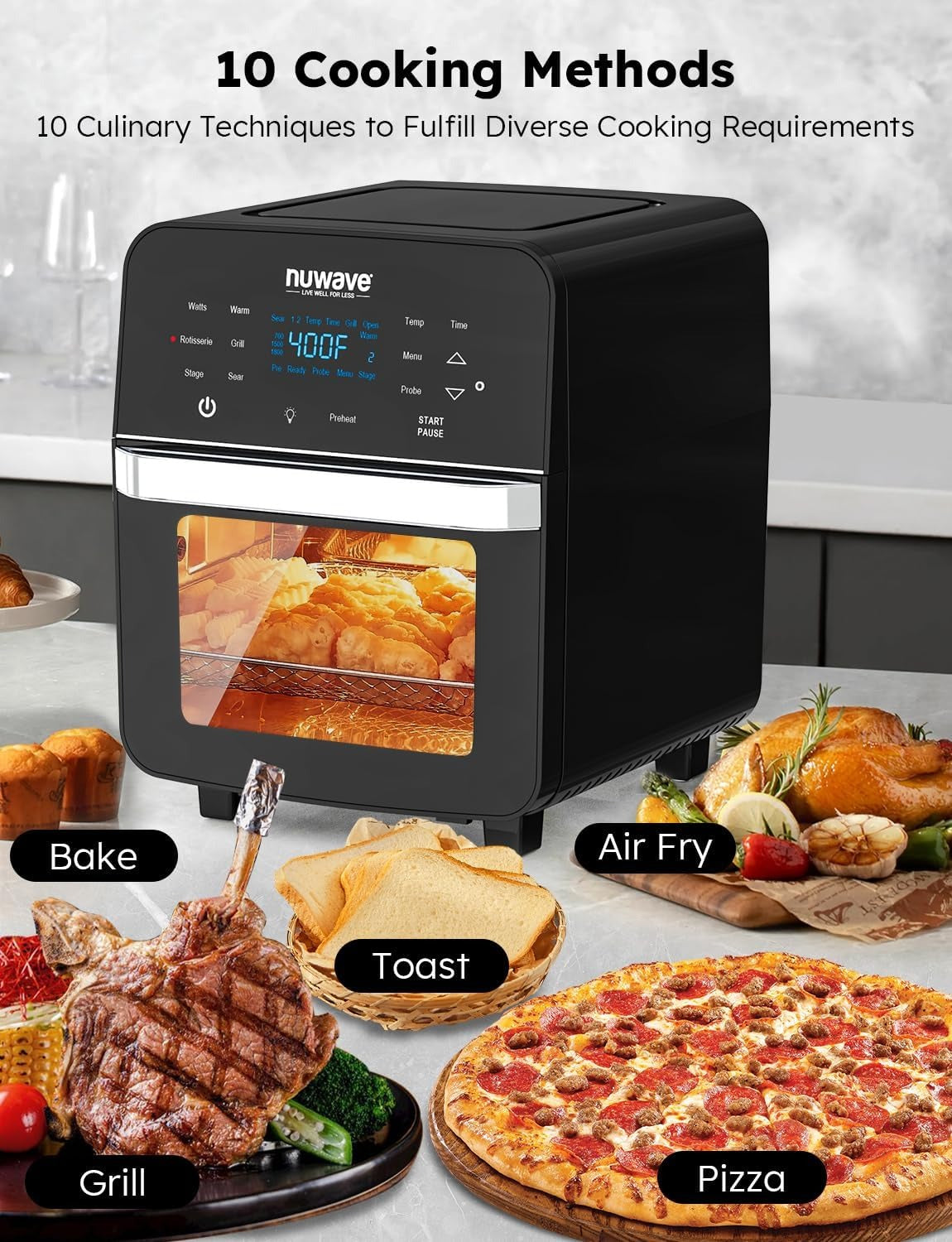 Nuwave Brio 15.5 QT Digital Air Fryer
